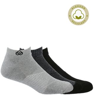 Pack 3 Calcetines Hombre Low Cut Recycl