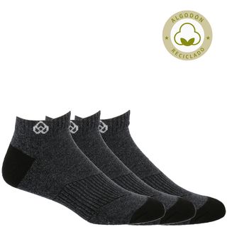 Pack 3 Calcetines Hombre Low Cut Recycl