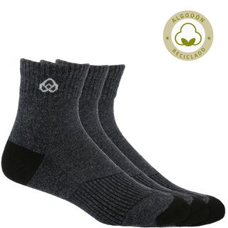 Pack 3 Calcetines Hombre Mid Cut Recycl