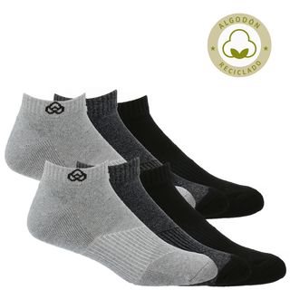 Pack 6 Calcetines Hombre Low Cut Recycl
