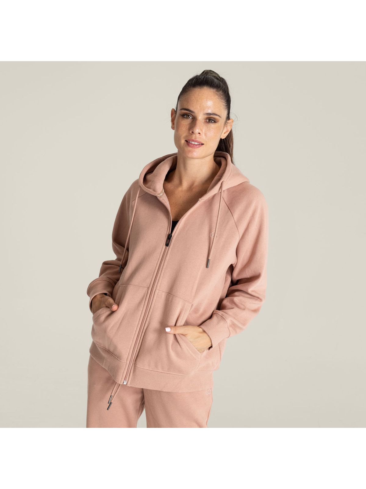 Polerón Mujer Hoodie F Zipper Emma