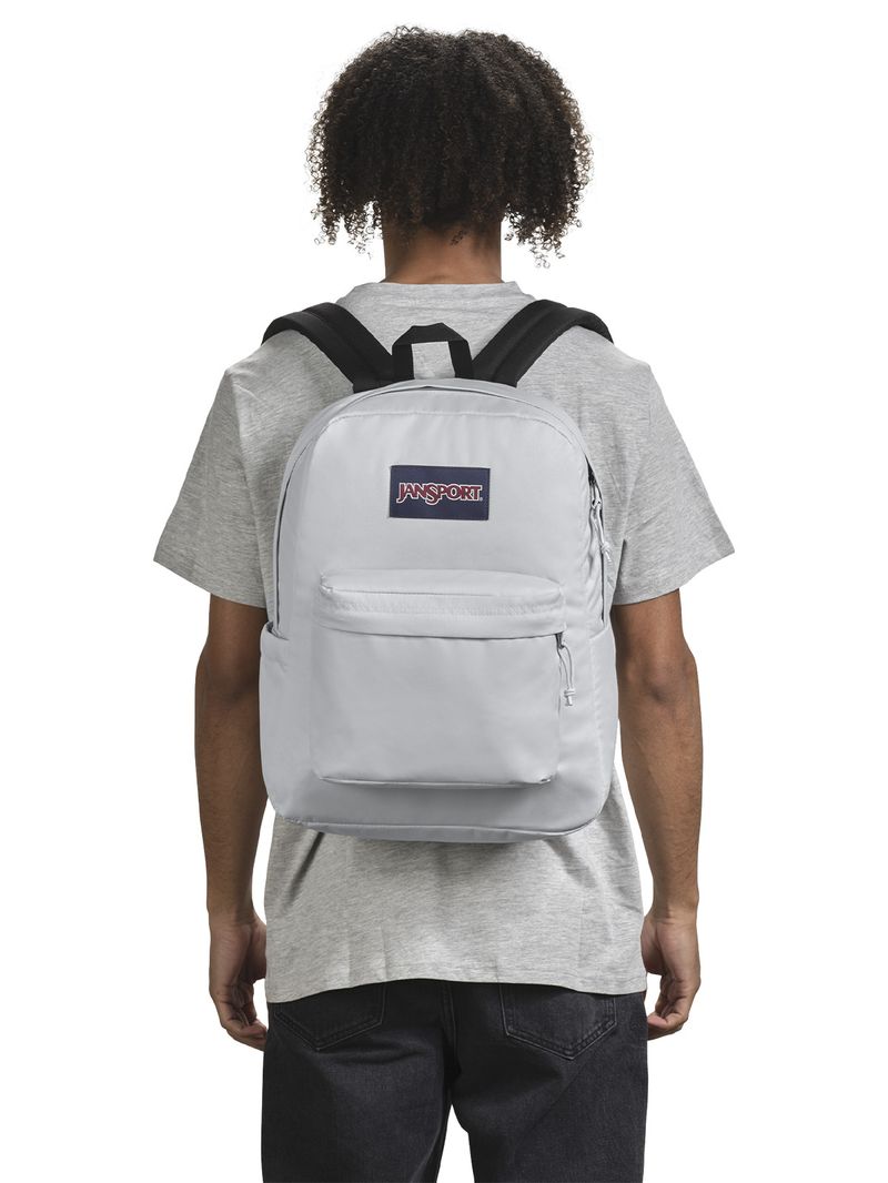 Mochila jansport 2024 gris