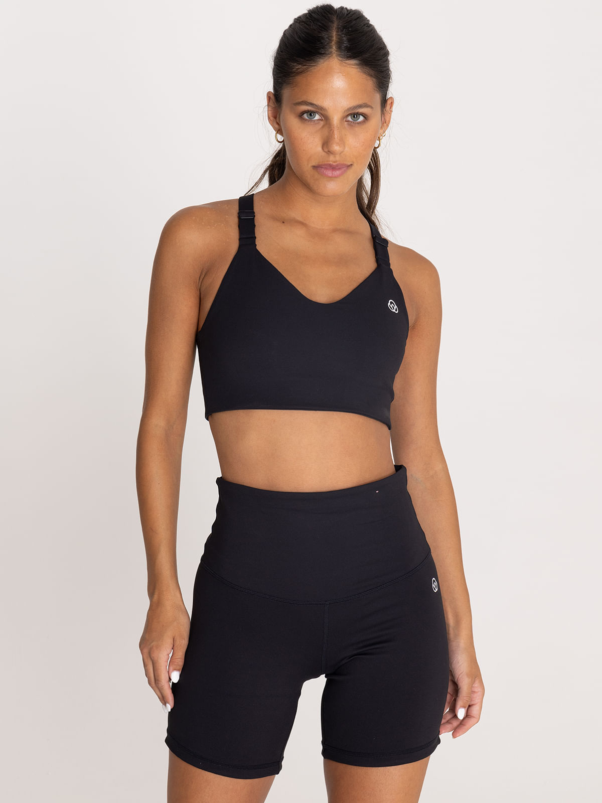 Peto Mujer Keyhole Back Bra Negro Bsoul