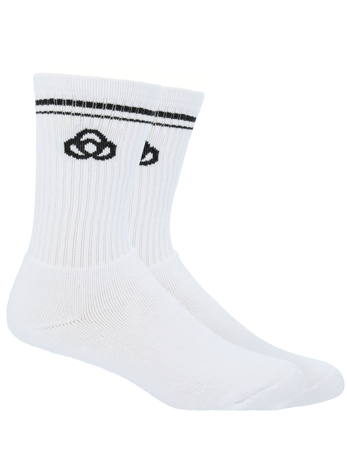 Calcetines Mujer 2 Pack Crew Cut Blanco Bsoul