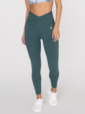 Calza Mujer Ankle Leg Veda Verde Bsoul