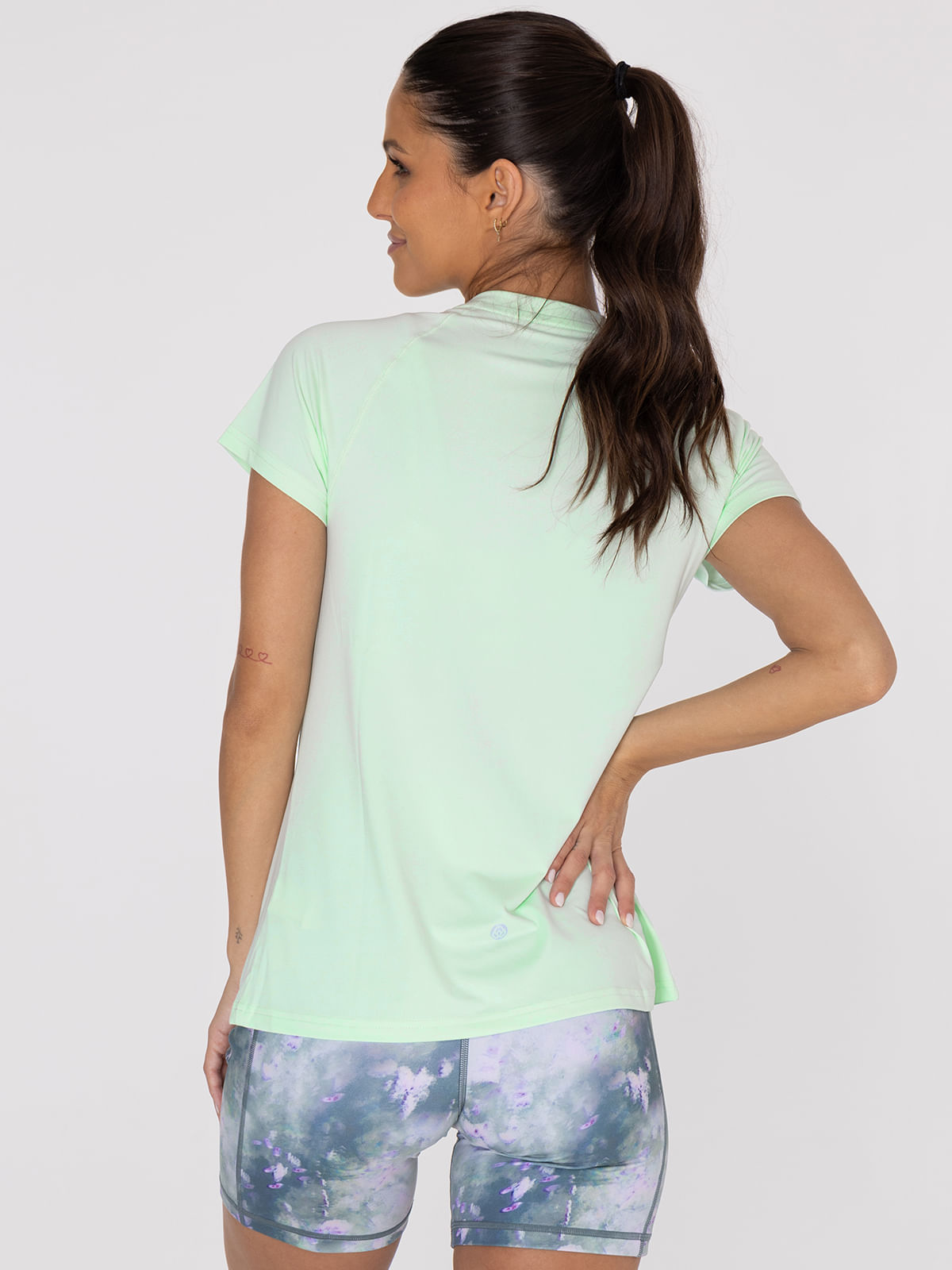 Polera Mujer Round Neck Menta Bsoul