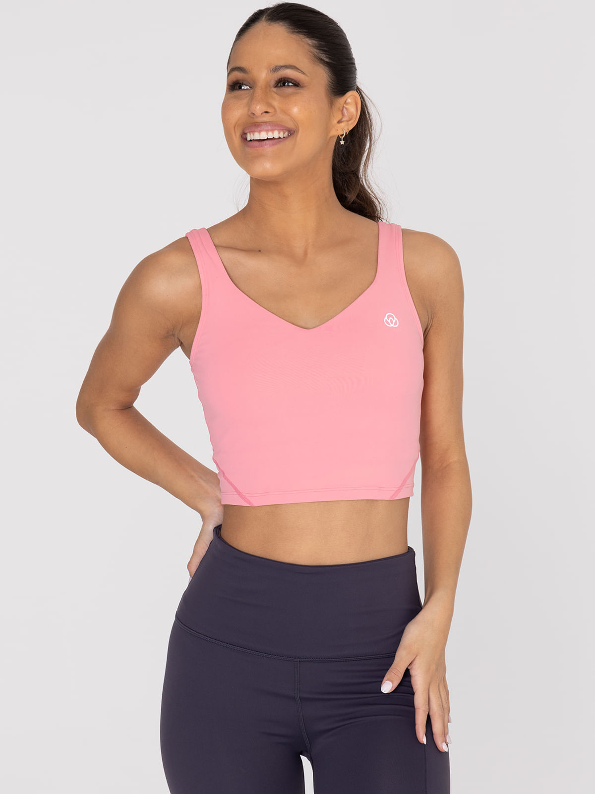 Peto Mujer Crop Nix Rosado Bsoul