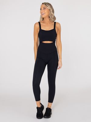 Enterito  Mujer  Jumpsuit Negro Bsoul