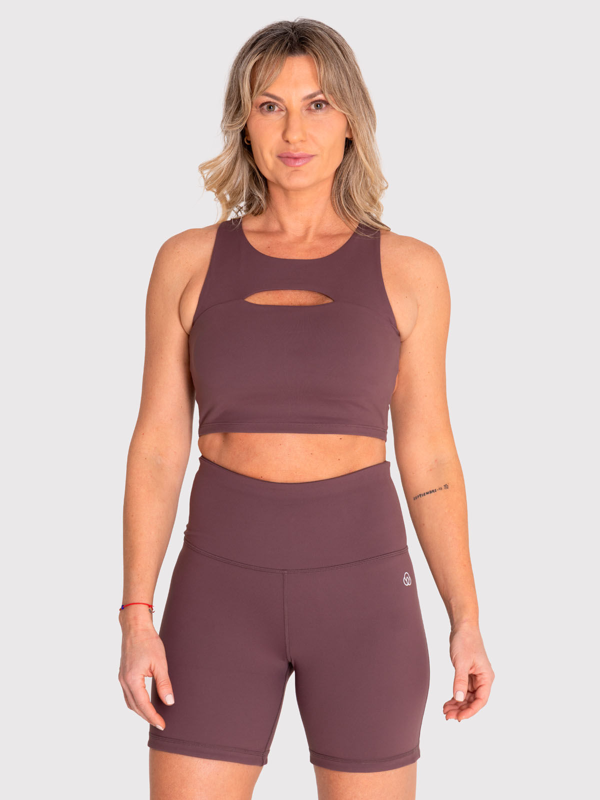 Peto Mujer Crop Aura Café Bsoul