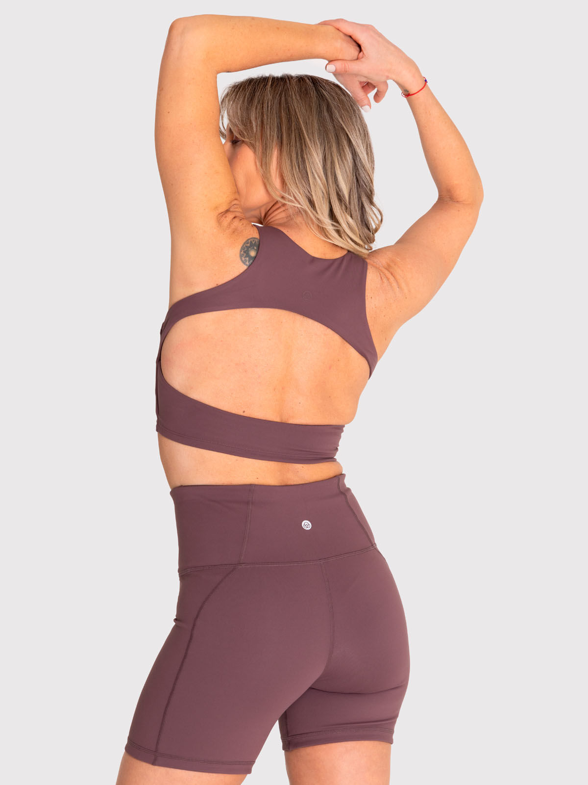 Peto Mujer Crop Aura Café Bsoul