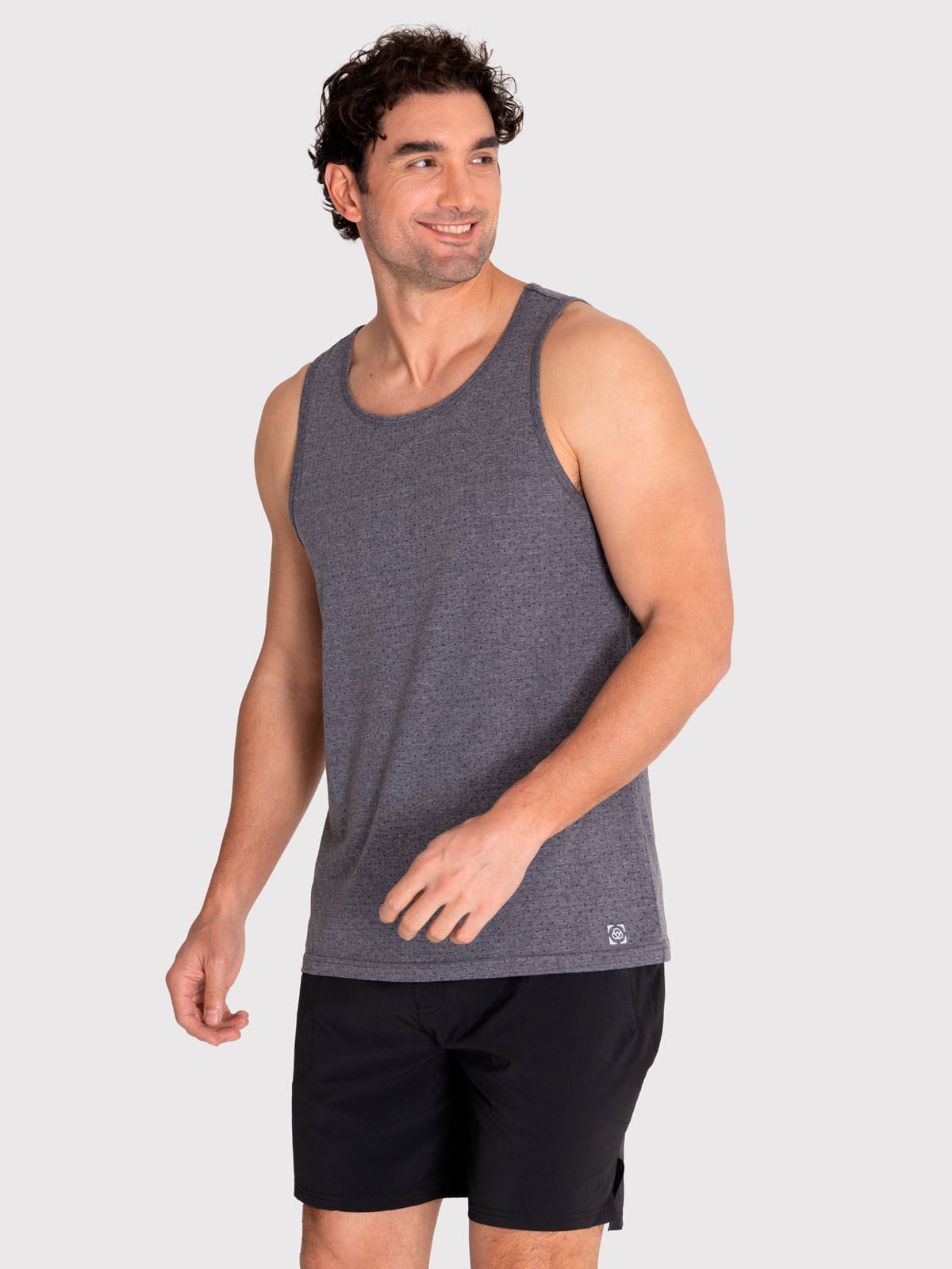 Polera Hombre Training Vest Gris Oscuro Bsoul