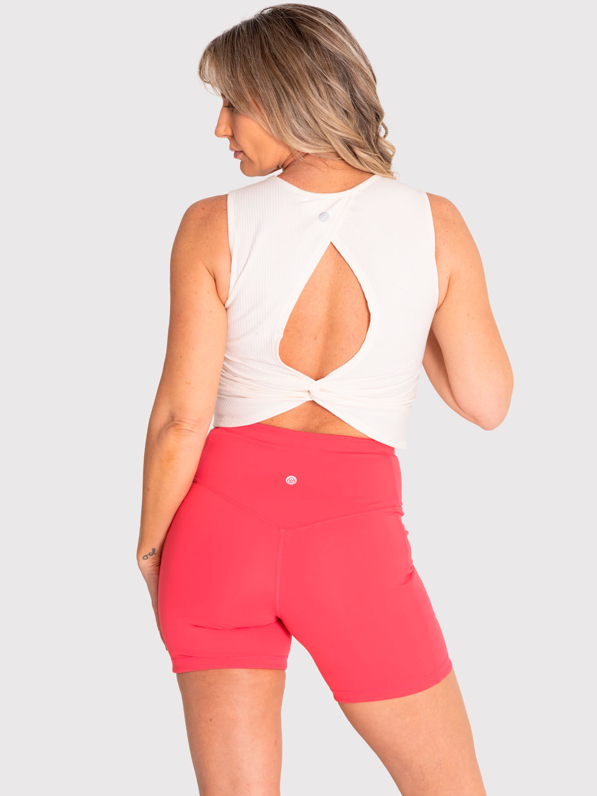 Polera Mujer Tank Rib Blanca Bsoul