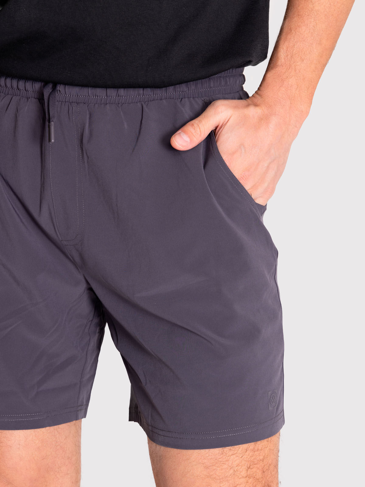 Short Hombre Training Gris Oscuro Bsoul