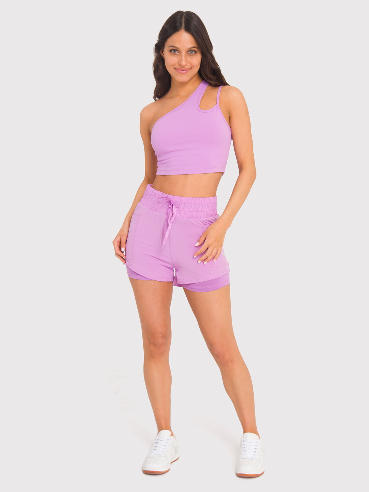 Short Mujer Aura Morado Bsoul