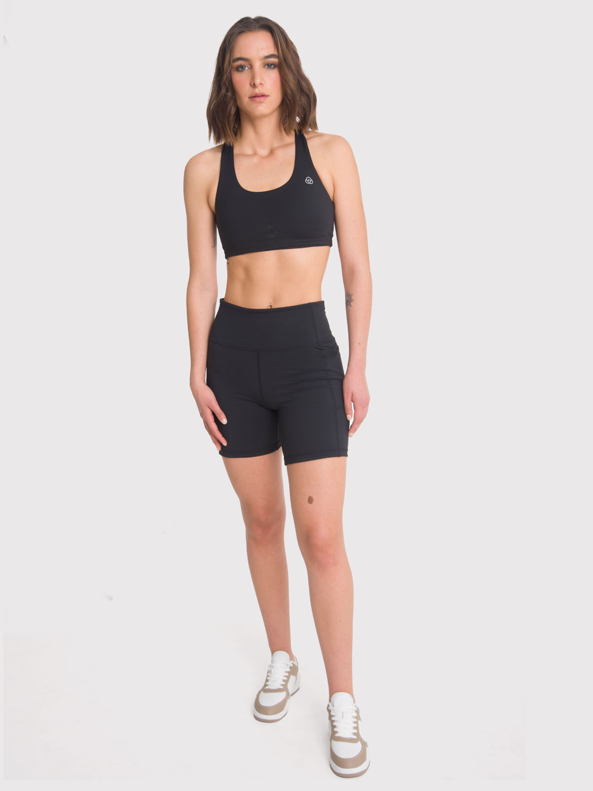 Short Mujer Rose Negro Bsoul