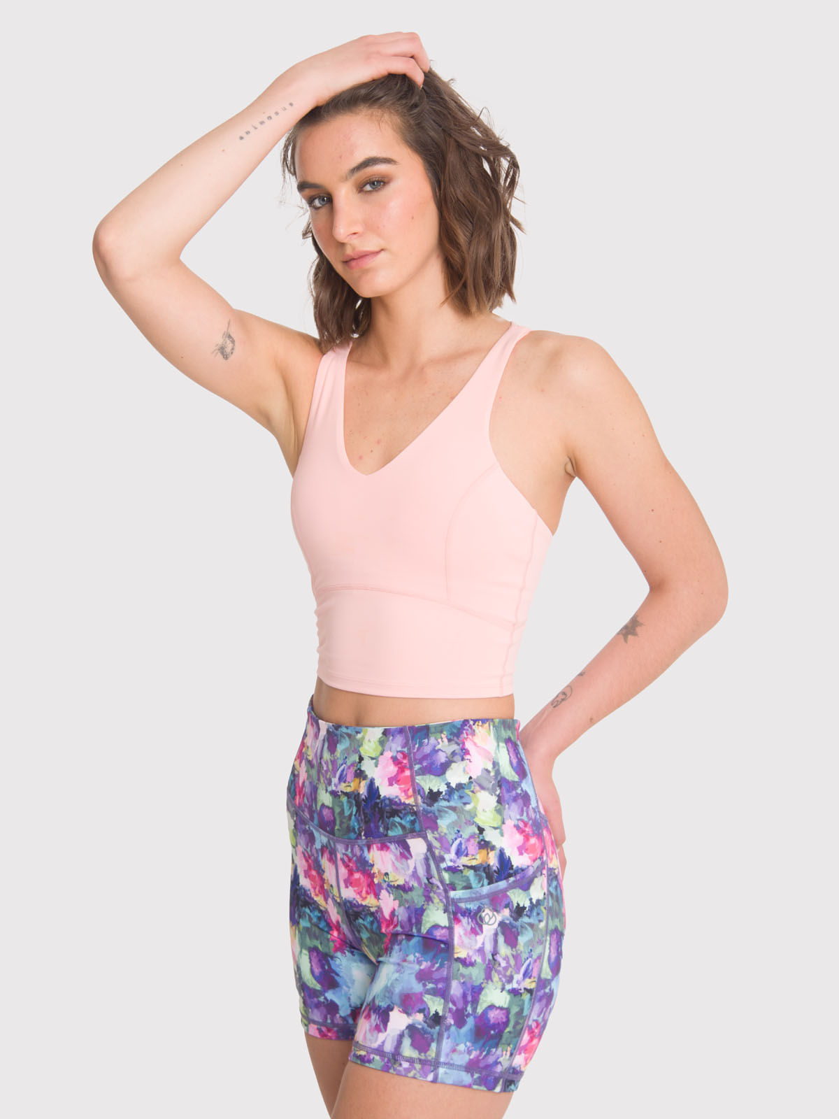 Peto Mujer Crop Top Frida Rosa BSoul