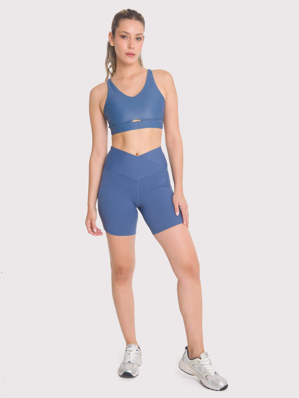 Biker Mujer Livia Azul Bsoul