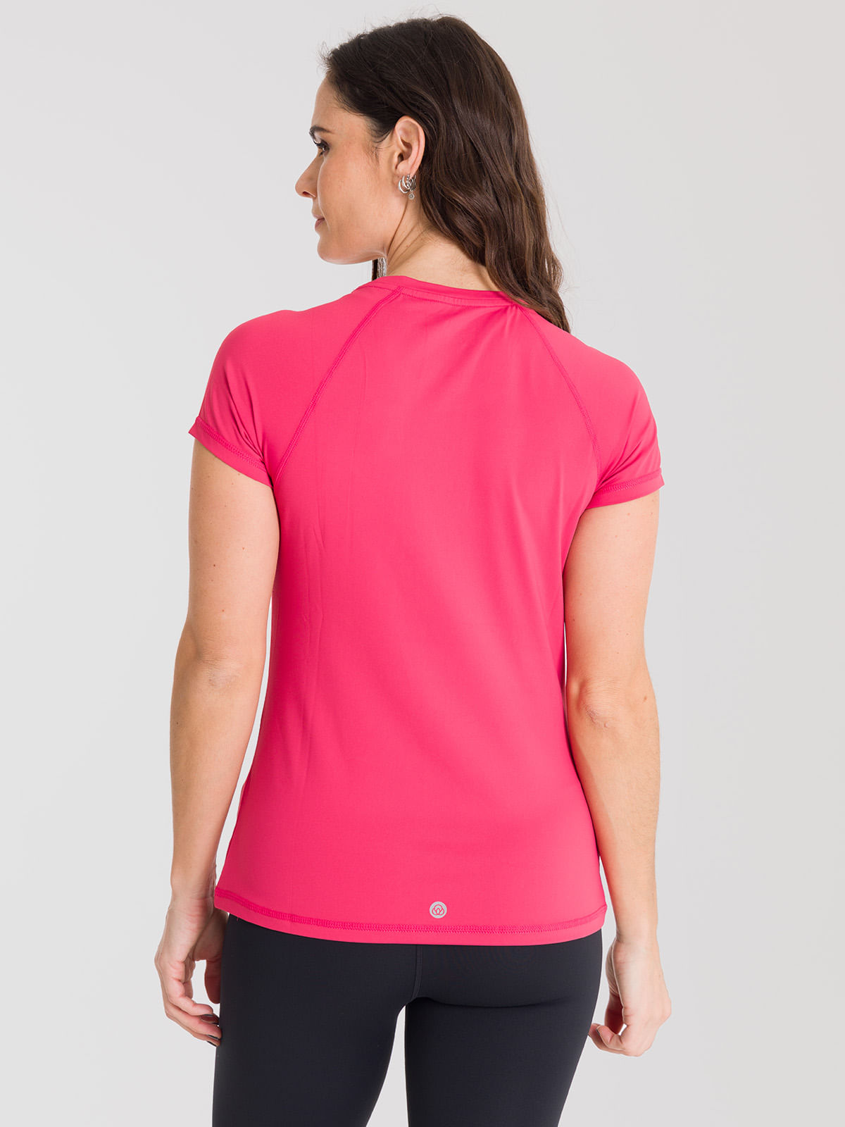 Polera Mujer Round Neck Roja Bsoul