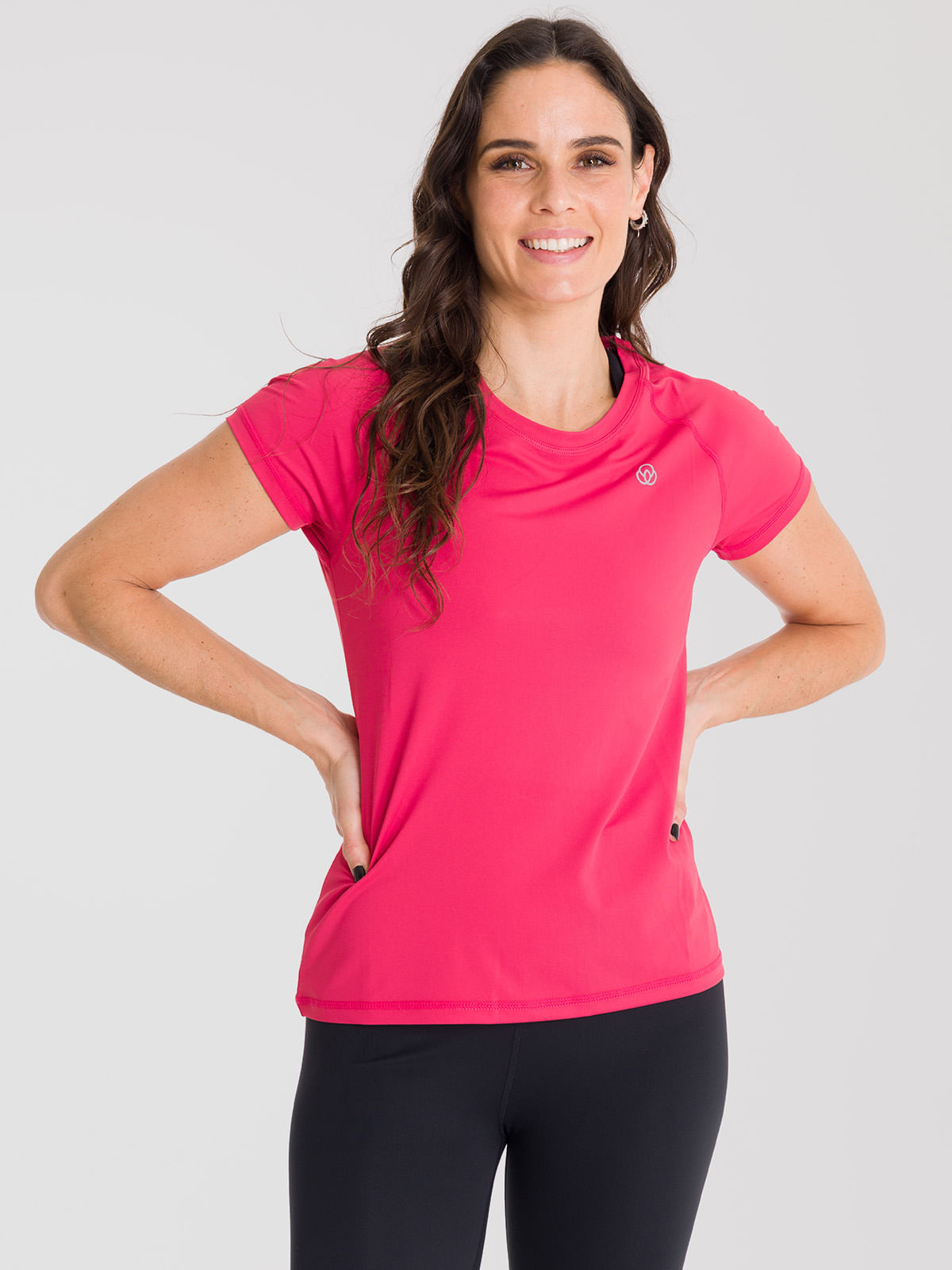 Polera Mujer Round Neck Roja Bsoul