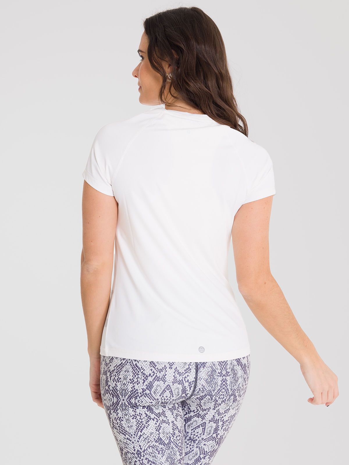 Polera Mujer Round Neck Blanco Bsoul