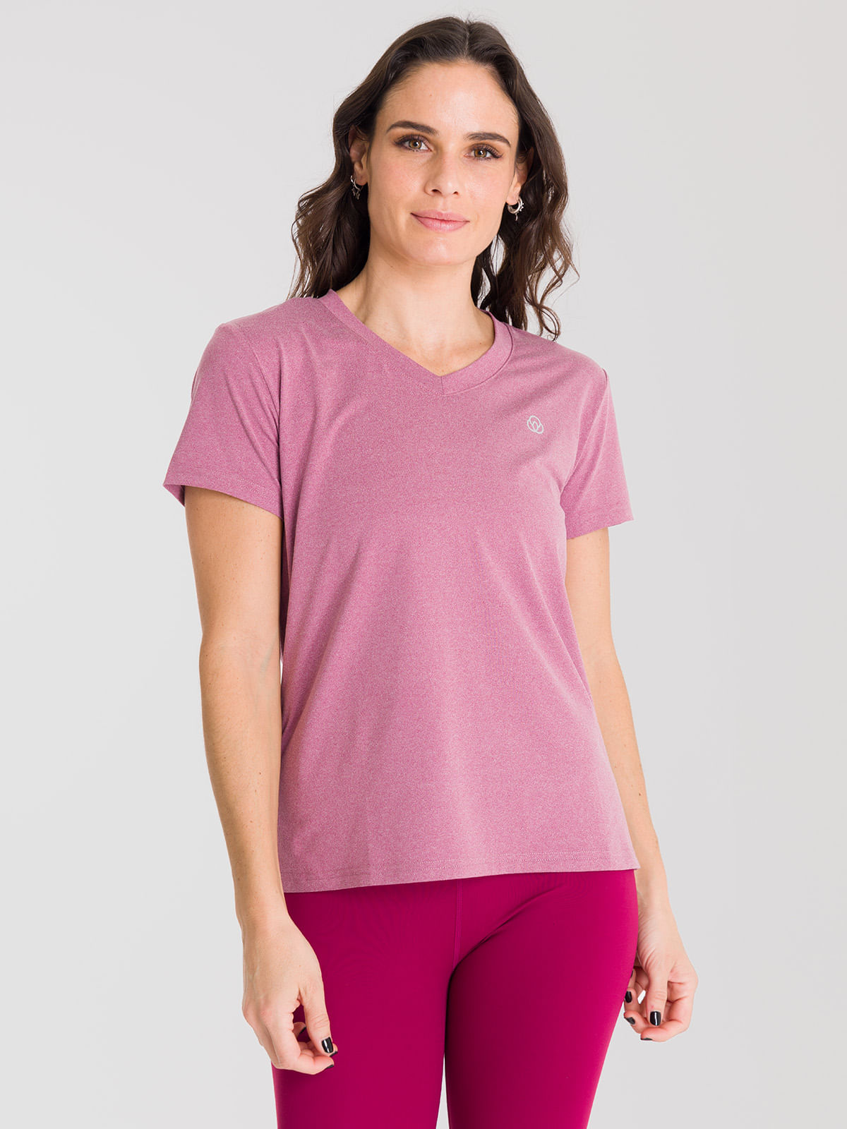 Polera Mujer V-Neck Carmenere II Bsoul