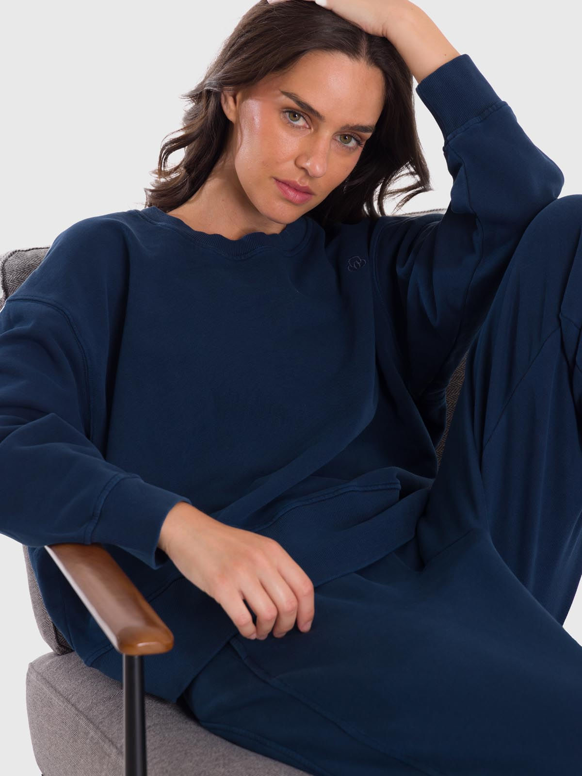 Polerón Mujer Creta Azul Bsoul