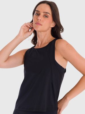 Polera Mujer Zia Negra Bsoul