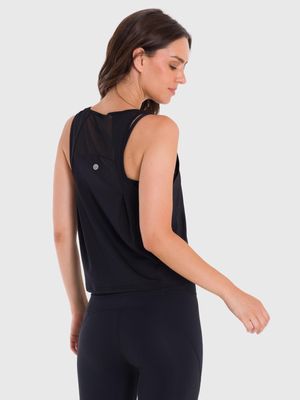 Polera Mujer Zia Negra Bsoul