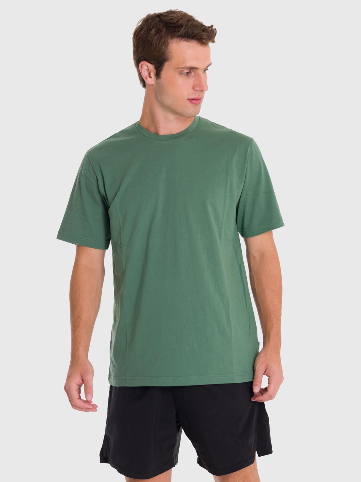 Polera Hombre Printed T-Shirt Verde Bsoul