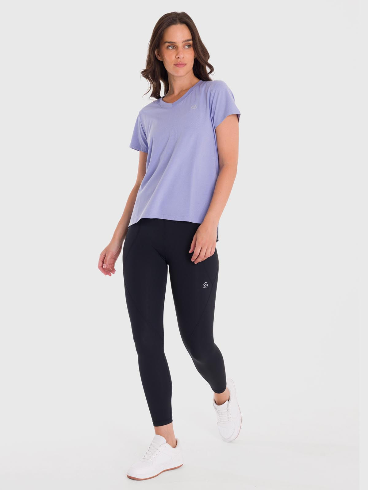 Polera Mujer V-Neck Violeta Bsoul