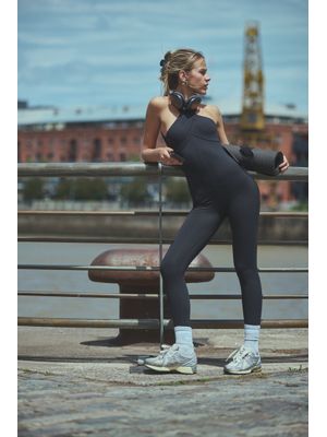 Enterito Mujer Onesie Negro Bsoul