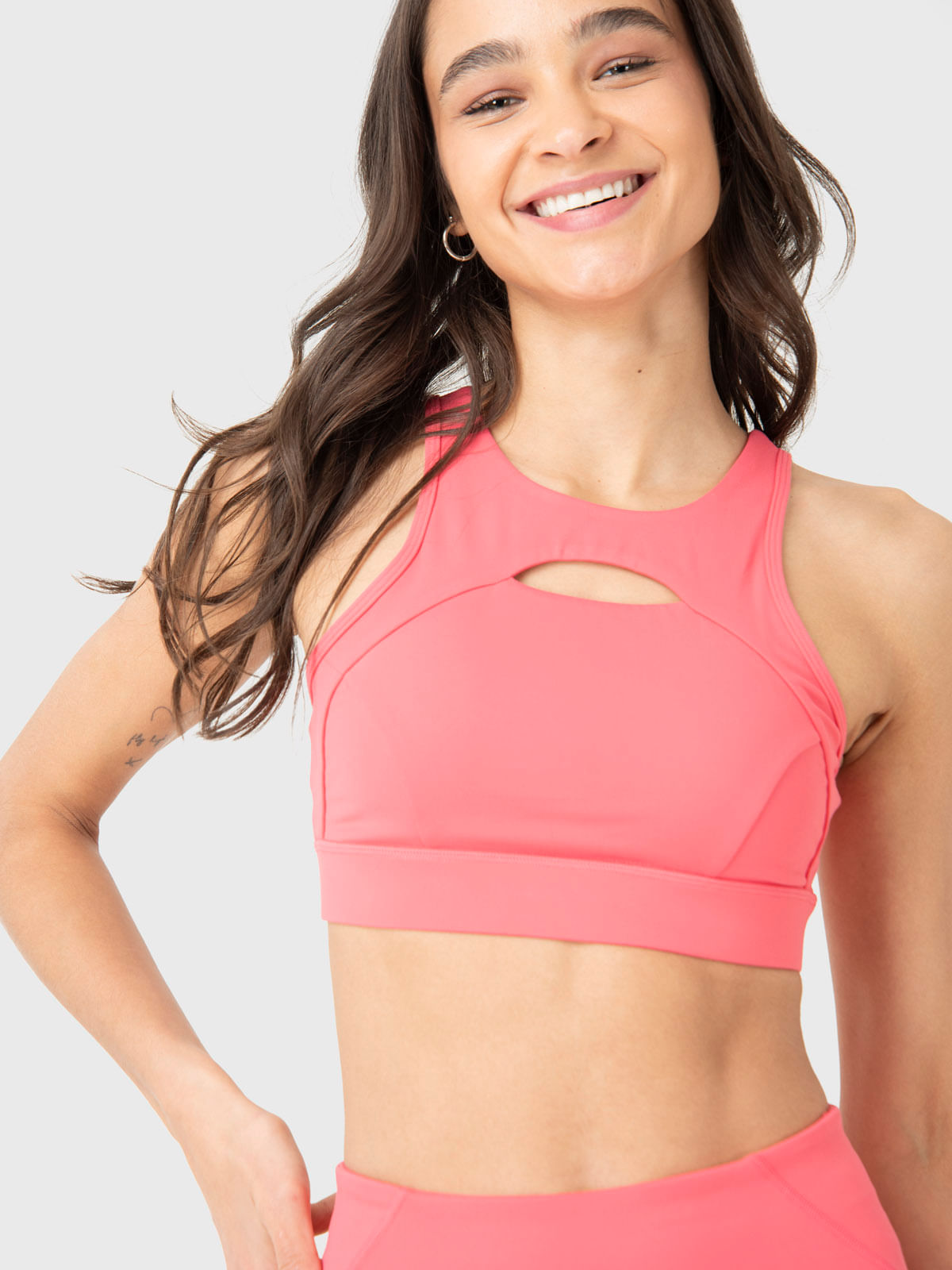 Peto Mujer Keyhole Fucsia Bsoul