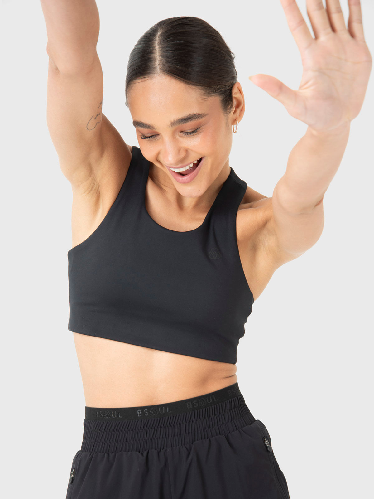 Peto Mujer Luna Negro Bsoul