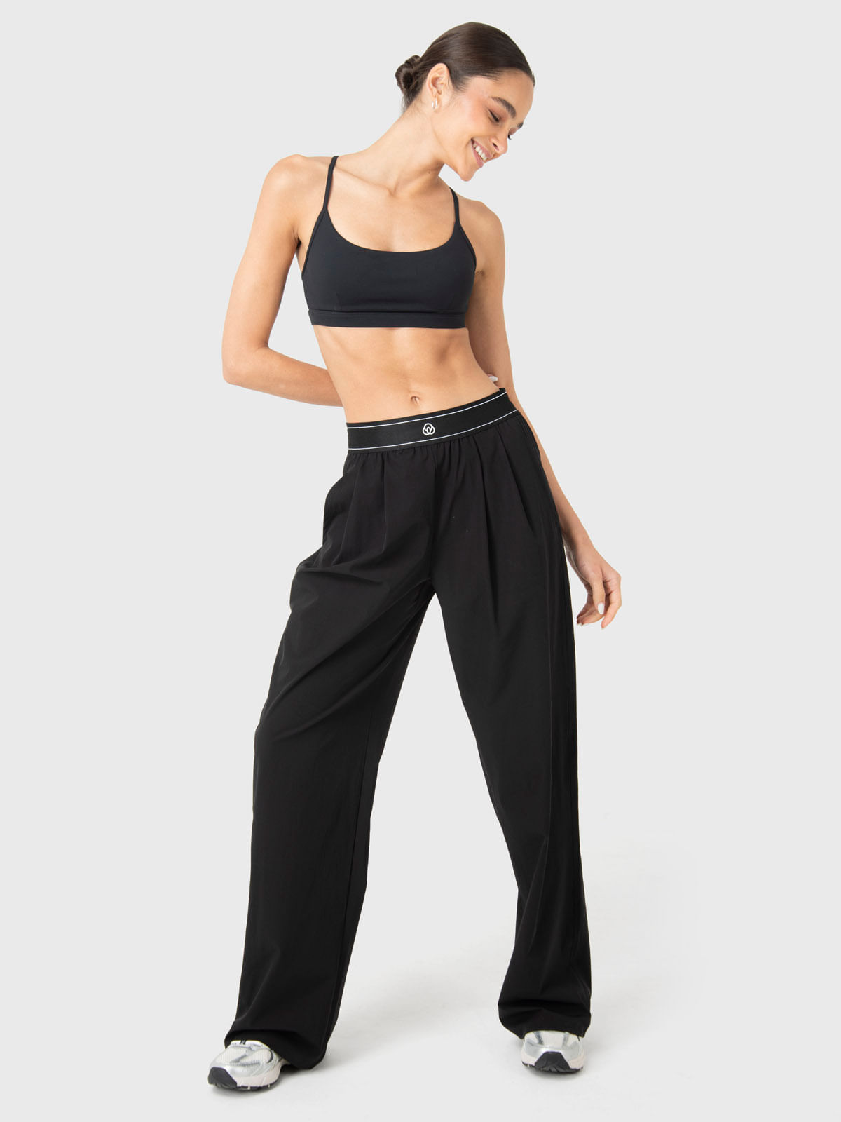 Pantalón Mujer Domi Negro Bsoul